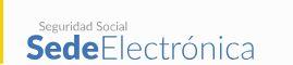 Imagen Sede electrónica de la Seguridad Social